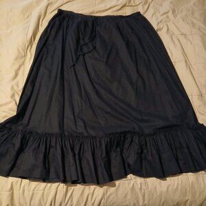 Apostrophe Maxi Black Skirt Size 16/18W